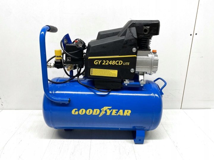 Компрессор Электрический Goodyear GY2248 Lite 24L – 2 Л.С., 230 В 8 бар, фото 4