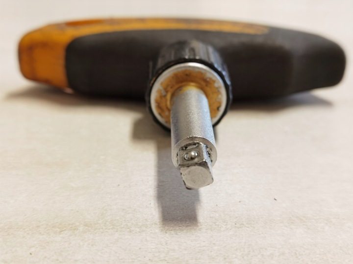 Торцевой ключ 1/4" отвертка типа T трещотка, фото 3