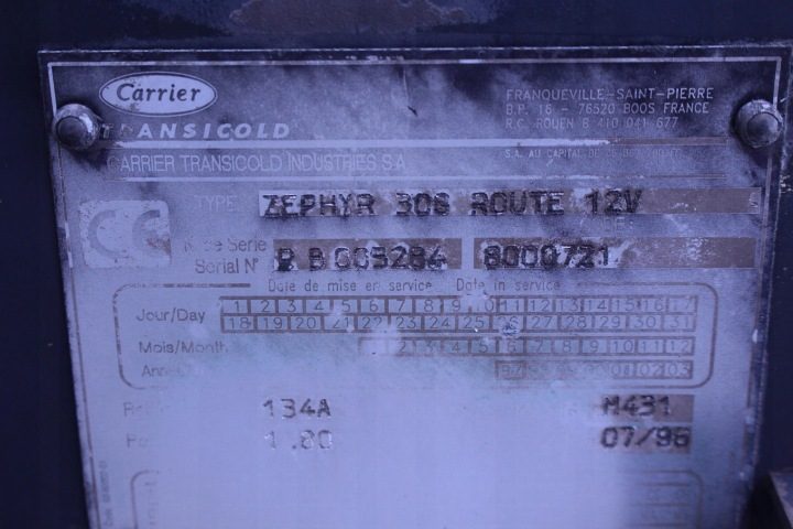АГРЕГАТ ХОЛОДИЛЬНЫЙ CARRIER ZEPHYR 306 ROUTE, фото 8