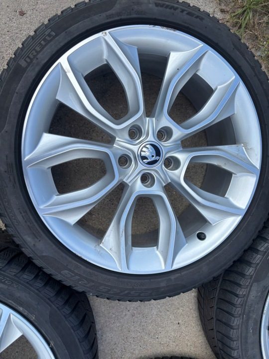 КОЛЕСА OE SKODA KAROQ 225/45/19 ЗИМА PIRELLI ŚLICZNE, фото 4