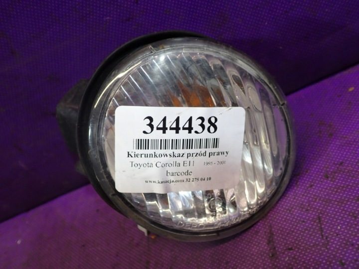 TOYOTA COROLLA E11 ХЭТЧБЕК 3D 95-01 ПОВОРОТНИК ПЕРЕДНИЙ ПРАВЫЙ 0121215C9RC, фото 1