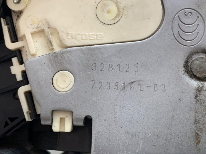 ЗАМОК ДВЕРИ ЛЕВЫЙ ПЕРЕДНИЙ MINI R56 Хэтчбек 7239161 05-14, фото 4