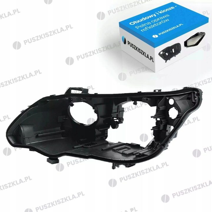 Корпус Фары Короб Левый BMW 5 E60 Рестайлинг Ксенон 08-10, фото 1