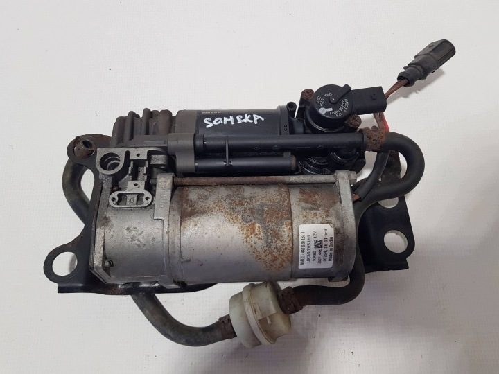 Компрессор насос подвески Audi A8 D4 S8 4H 4H0616005C, фото 1
