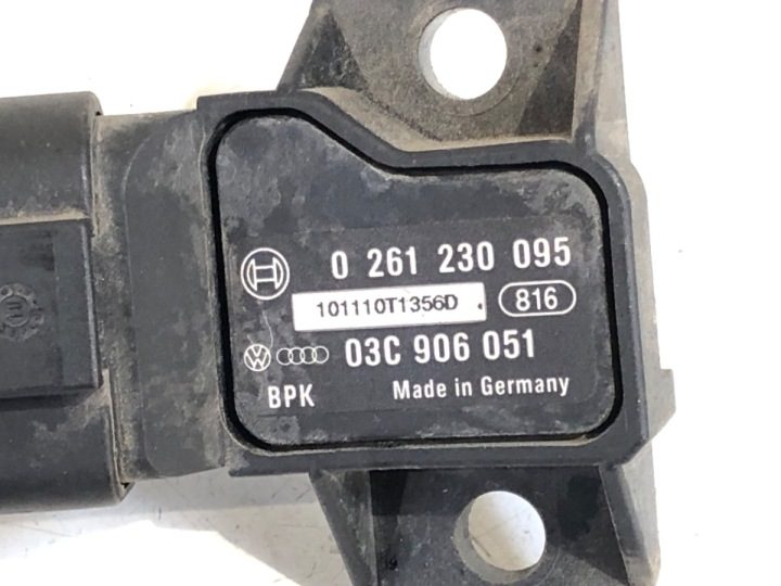 ДАТЧИК MAP VW GOLF VI 0261230095 1.4 80 л.с. ДАТЧИК ДАВЛЕНИЯ, ПАТРУБКА, фото 4