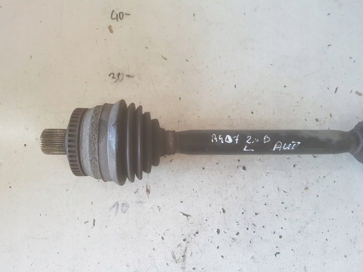 AUDI A4 B7 04-07 2.0 бензин ALT ПОЛУОСЬ ЛЕВАЯ ПЕРЕДНЯЯ AUTOMT, фото 3