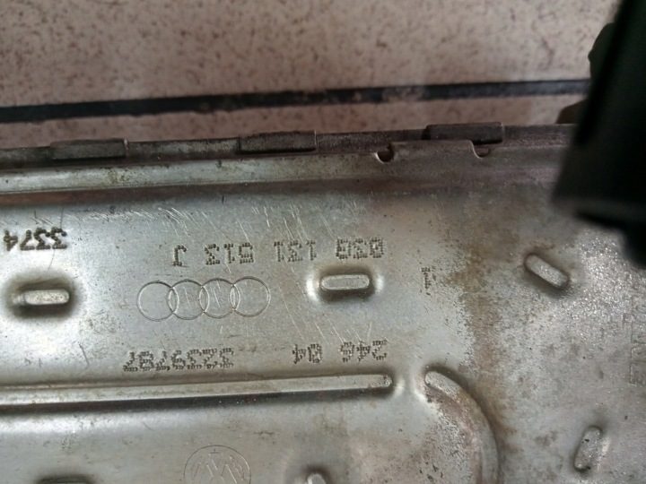 РАДИАТОР EGR КЛАПАНА EGR AUDI A3 8P 2.0 TDI 03- 038131513J, фото 4