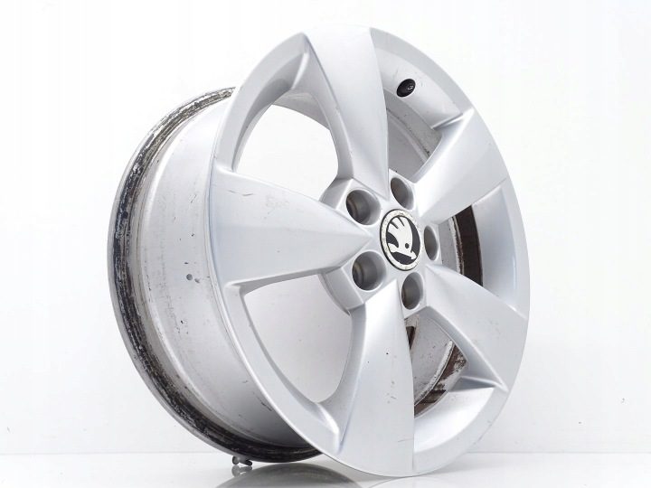 ДИСК КОЛЕСО ЛИТОЙ ДИСК R15 SKODA RAPID I 5J FABIA III 5X100 6J ET38 5JA601025, фото 1