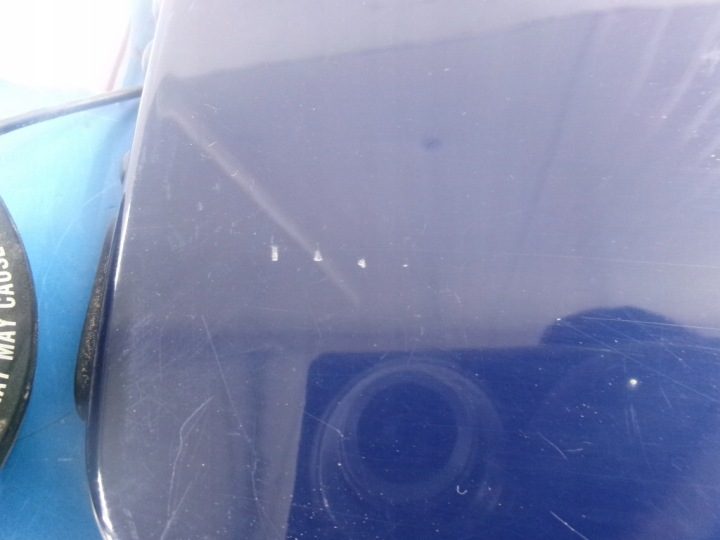OPEL AGILA A И 00-03r ЛЮЧОК ГОРЛОВИНЫ БЕНЗОБАКА ОРИГИНАЛ ТЕМНО-СИНИЙ Z20Z +КРЫШКА, фото 2