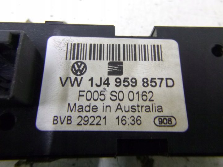 Переключатель, стеклоподъемник Volkswagen OE 1J4959857D, фото 4
