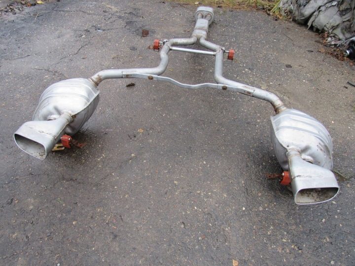 В СБОРЕ ВЫХЛОПНАЯ СИСТЕМА Porsche Panamera 970 3.6 97011118126, фото 9