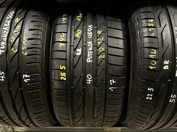 Шина летняя Bridgestone Potenza RE050A 255/40R17 94 Вт защита диска MO - Mercedes-Benz, фото 2