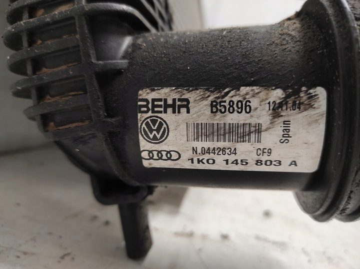 SEAT TOLEDO 3 III 04- 1.9TDI ИНТЕРКУЛЕР 1K0145803A, фото 4
