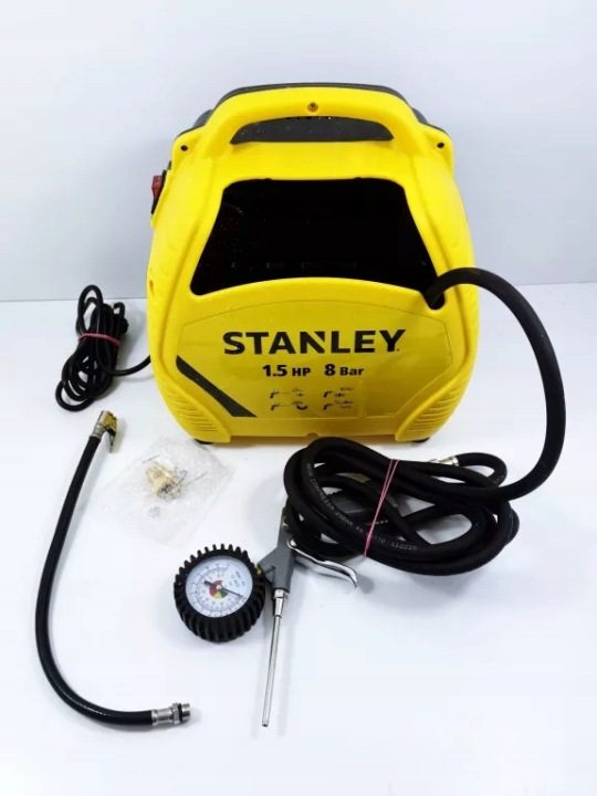 Компрессор безмасляный 1100 Вт Stanley AIR Комплект 1.5 л.с. 8 бар +, фото 1