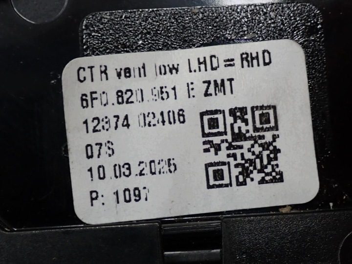 ДЕФЛЕКТОР ОБДУВА ЕВРОПА ОРИГИНАЛ 6F0820951E SEAT IBIZA V 6F 25 г., фото 5
