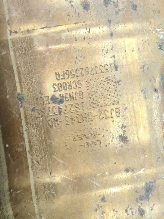 Land Rover OE GJ32-5H343-AD PIK_CK фильтр DPF, фото 6