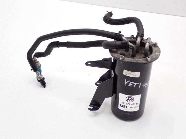 Корпус топливного фильтра шланги комплект 3C0127400D Skoda Yeti 5L 2.0 TDI CFH 14 г., фото 1