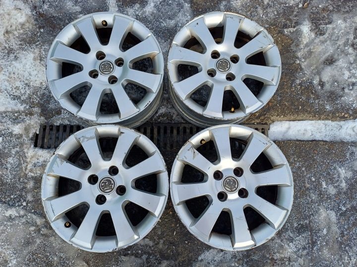 4× Литой диск Opel OE 6.5" x 15" 4x100 ET 35, фото 2