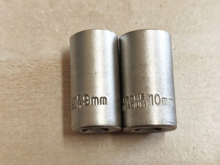 Набор головок 1/4" 6-kątnych CRAMP 9,10 мм, фото 2
