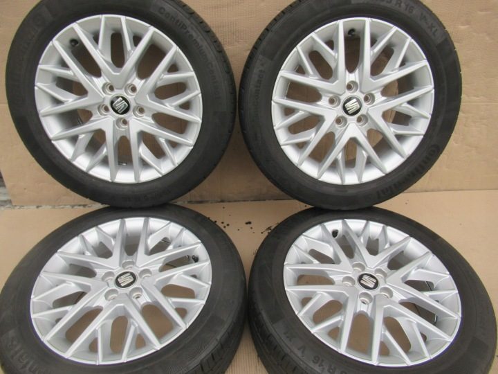 ALU+OPONY ЛЕТО R16 VW POLO 6,GOLF 4,SKODA RAPID,SEAT IBIZA 5, фото 1