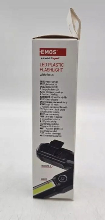 Фонарик LED ładowalna, с tworzywa, 150lm, 4 шестерни świecenia, EMOS P3214, фото 3