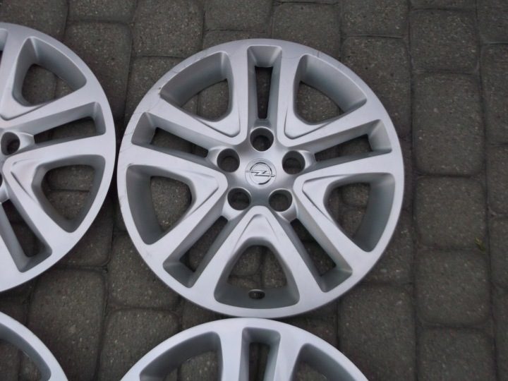 16'' ОРИГИНАЛЬНЫЕ КОЛПАКИ OPEL ASTRA K СТРУКТУРНЫЕ, фото 5