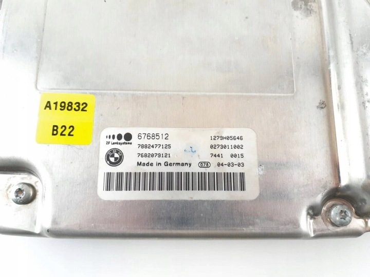 *BMW E60 E61 E63 БЛОК УПРАВЛЕНИЯ АКТИВНОГО РУЛЕВОГО УПРАВЛЕНИЯ 6768512*, фото 2
