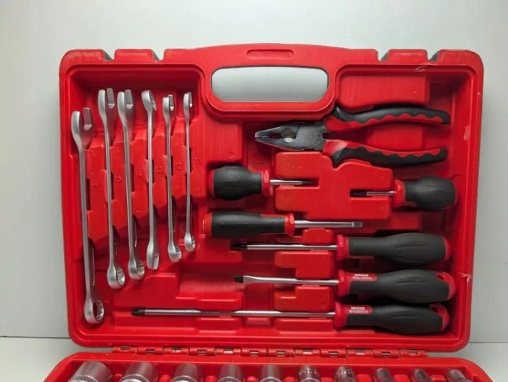 Комплект инструментальный 1/2", universal 56 запчасти, фото 5