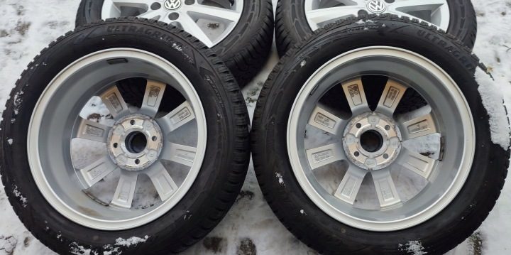 Колеса Зимние Литые диски Ориг. VW UP Goodyear 165/65/15 4x7,9mm Идеальные, фото 7