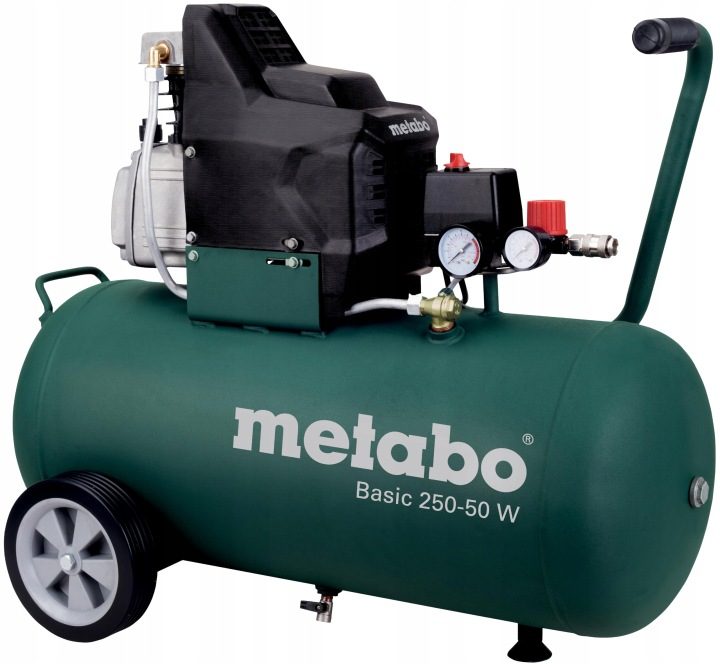 Компрессор масляный Metabo BASIC 250-50 W 50 l 8 бар, фото 1