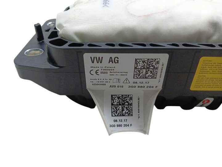 Подушка безопасности пассажира Volkswagen Passat B8 (2014-2019) 3G0880204F, фото 2