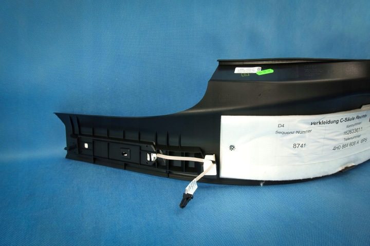 Защита нижняя обшивка стойки C порога LED Audi A8 S8 4H 4H0864608A, фото 5