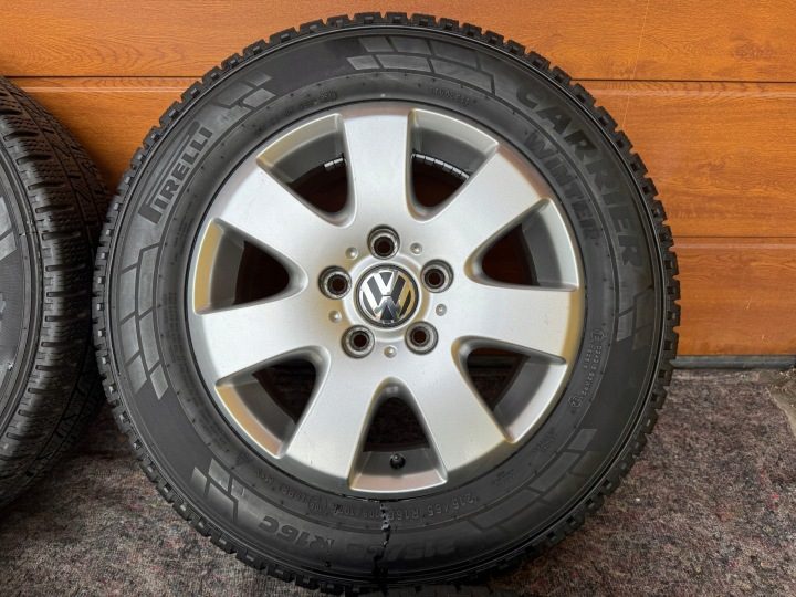 КОЛЕСА ДИСКИ ШИНЫ ЗИМНИЕ VW T5 T6 6.5J 16" ET51 5x120 215/65/R16 C, фото 5