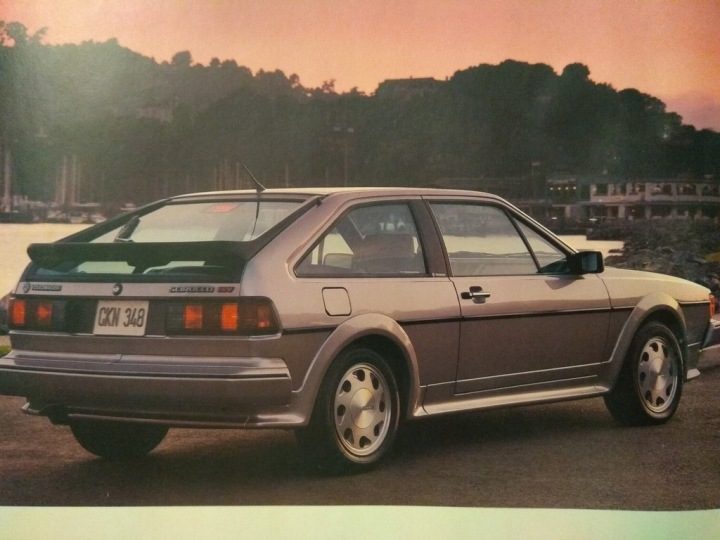 Проспект - VOLKSWAGEN VW SCIROCCO 16V - США - 1988 г., фото 4