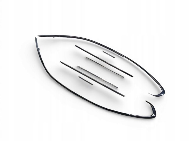 МОЛДИНГИ ДЕКОРАТИВНЫЕ SHADOW LINE M-ПАКЕТ BMW E92 ЧЕРНЫЕ ГЛЯНЕЦ, фото 1