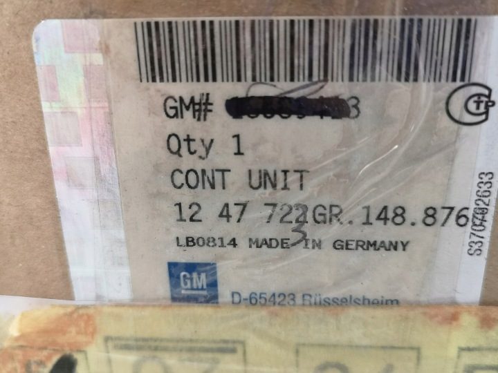 Датчик блок управления подушек Opel OE 13589689, фото 10