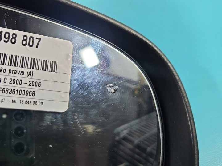 ЗЕРКАЛО ПРАВОЕ OPEL CORSA C СИНЕЕ ЕВРОПА, фото 3