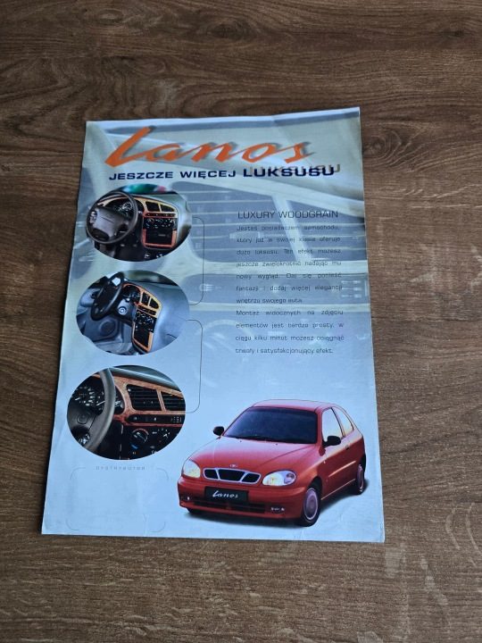 Daewoo-FSO Matiz Special Edition Woodgrain Lanos Luxury Woodgrain j.Polski, фото 2