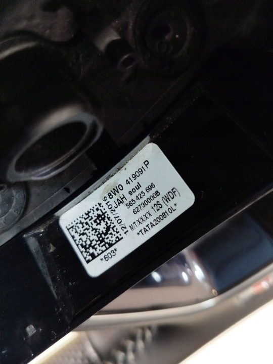 РУЛЬ AUDI A4 B9 8W 8W0419091P S-LINE В СБОРЕ, фото 12