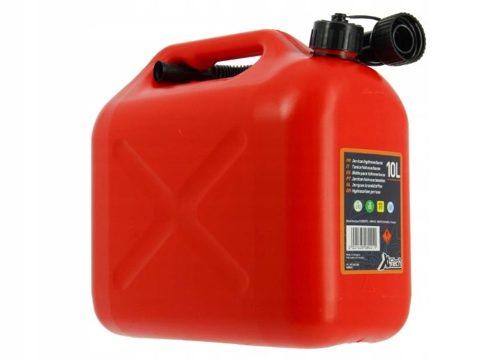 Канистра Cartec 506021 на топливо красное 10 L, фото 1