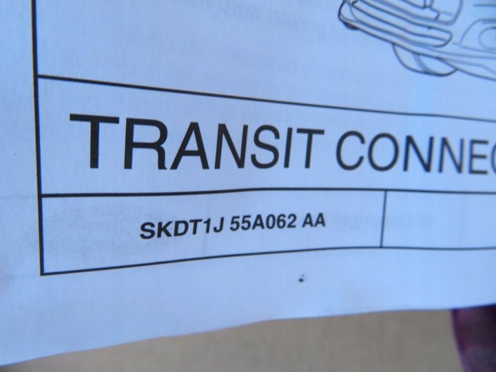 РЕЙЛИНГИ НА КРЫШУ FORD TRANSIT TOURNEO CONECT 2013- AMDT1J-55A062-AA, фото 4