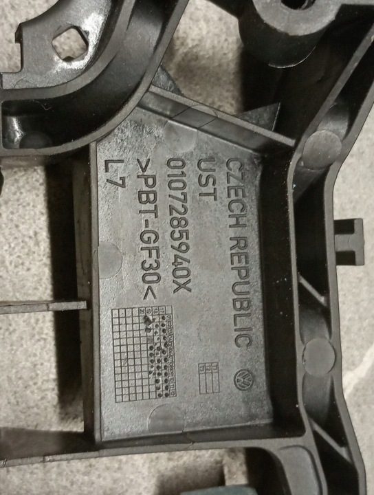 VW PASSAT B8 правая Ручка/кронштейн наружная дверь заднего 0107285940X, фото 6