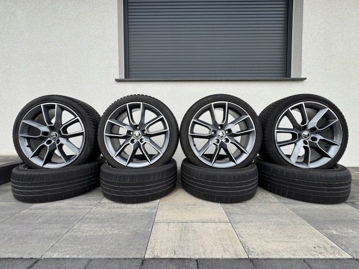 ЗИМА R18 SKODA OCTAVIA III RS,SUPERB,YETI, VW GOLF,PASSAT,AUDI A3,A4,A6, фото 2