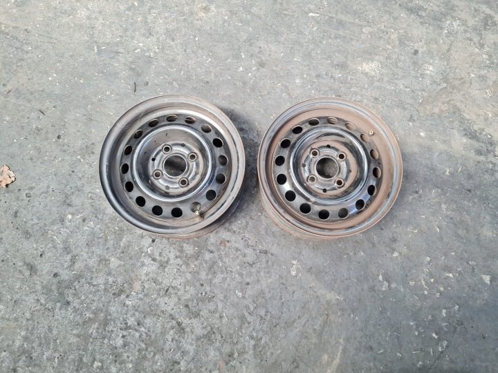 Штампованный диск Volkswagen OE 5.5" x 13" 4x100 ET 38, фото 1