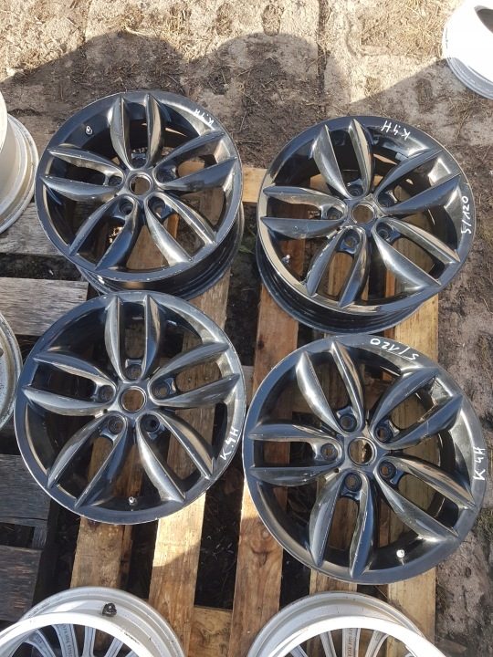 4× Литой диск BMW OE стиль 124 рисунок 7.0" x 17" 5x120 ET 50, фото 1