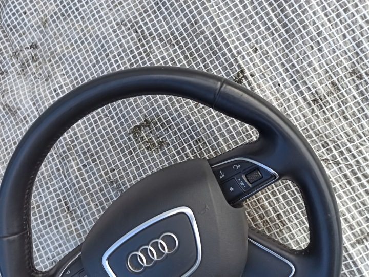 AUDI A6 C7 4G0 РУЛЬ КОЖАНЫЙ 4 RAMIENNA МУЛЬТИФУНКЦИОНАЛЬНЫЙ ПОДУШКА БЕЗОПАСНОСТИ, фото 4