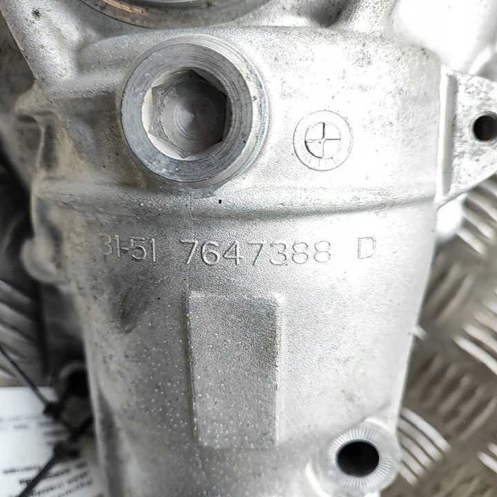 РЕДУКТОР ПЕРЕДНИЙ BMW 7 (G11, G12) 7647388 38095986 4.0L 330 кВт 2017, фото 4