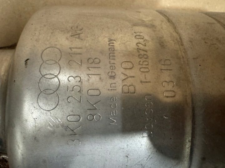 AUDI A5 8T ГЛУШИТЕЛЬ 8K0253611BH 2.0 TDI + AUDI A5 (8T3) 8K0253211AG 2.0L дизель 140 кВт 2015, фото 6