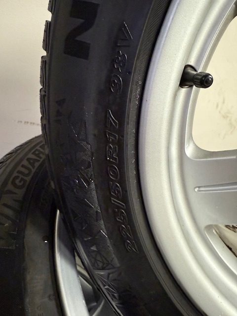 Колеса зимние 17'' AUDI A4 Allroad A5 A6 Шины 225/50R17 Nexen Bieżnik 8 мм, фото 10