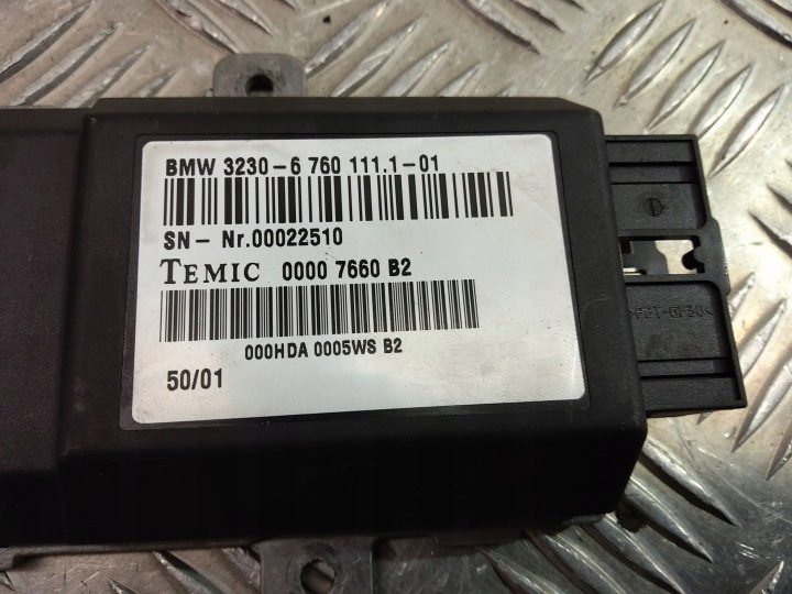 Модуль рулевой рейки BMW 7 (E65, E66, E67) 6760111 31017109 3.6L бензин 200 кВт, фото 2